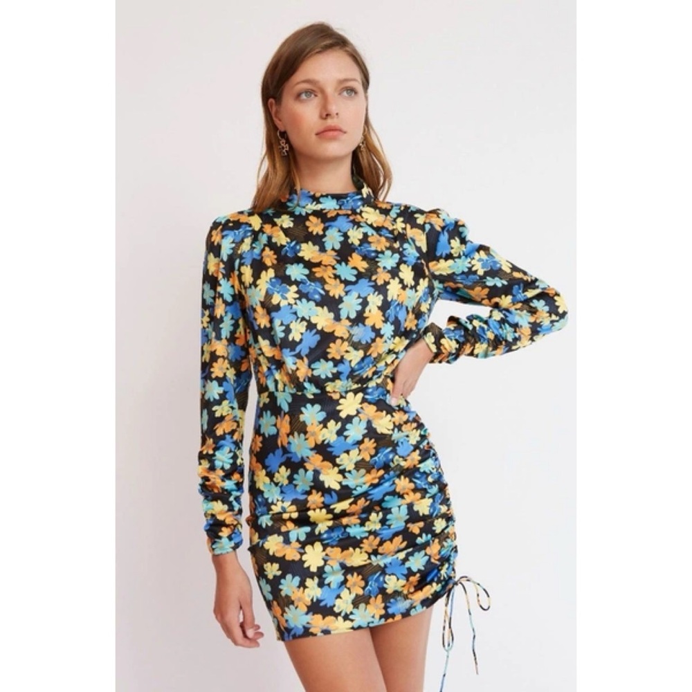 Finders Keepers Mini Ruched‎ Dress Size XS